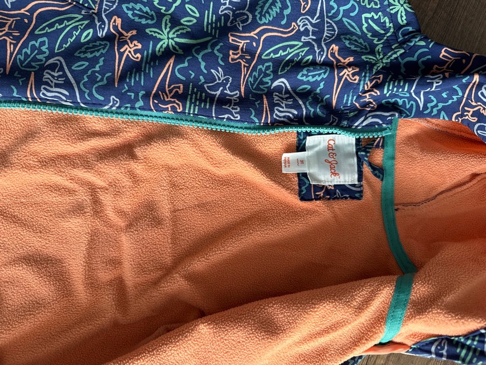 Renkli Baskılı Kapüşonlu Erkek Çocuk Yağmurluk - Görsel 2