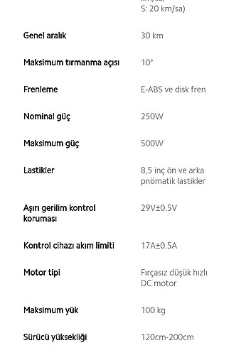 Xiaomi Mi Essential Elektrikli Scooter  - Görsel 12