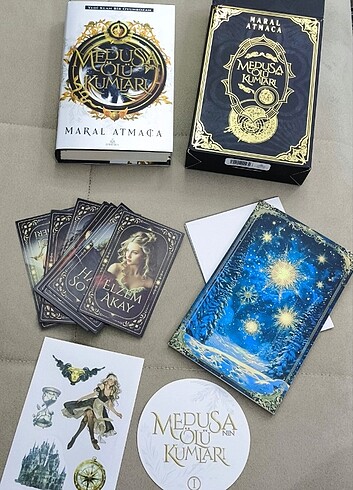Medusanın ölü kumları 1 . Maral atmaca . kutulu ilk baskı set.