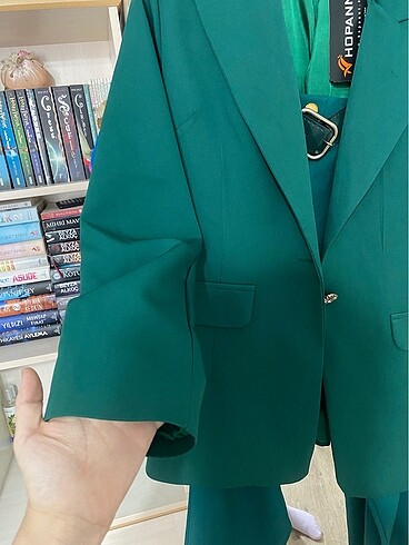 44 Beden blazer takım