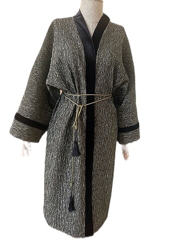 Diğer Bakır rengi brokar kimono