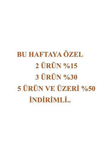 İndirim bildirisi