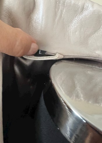 l Beden Bej Deri Kadın Trençkot