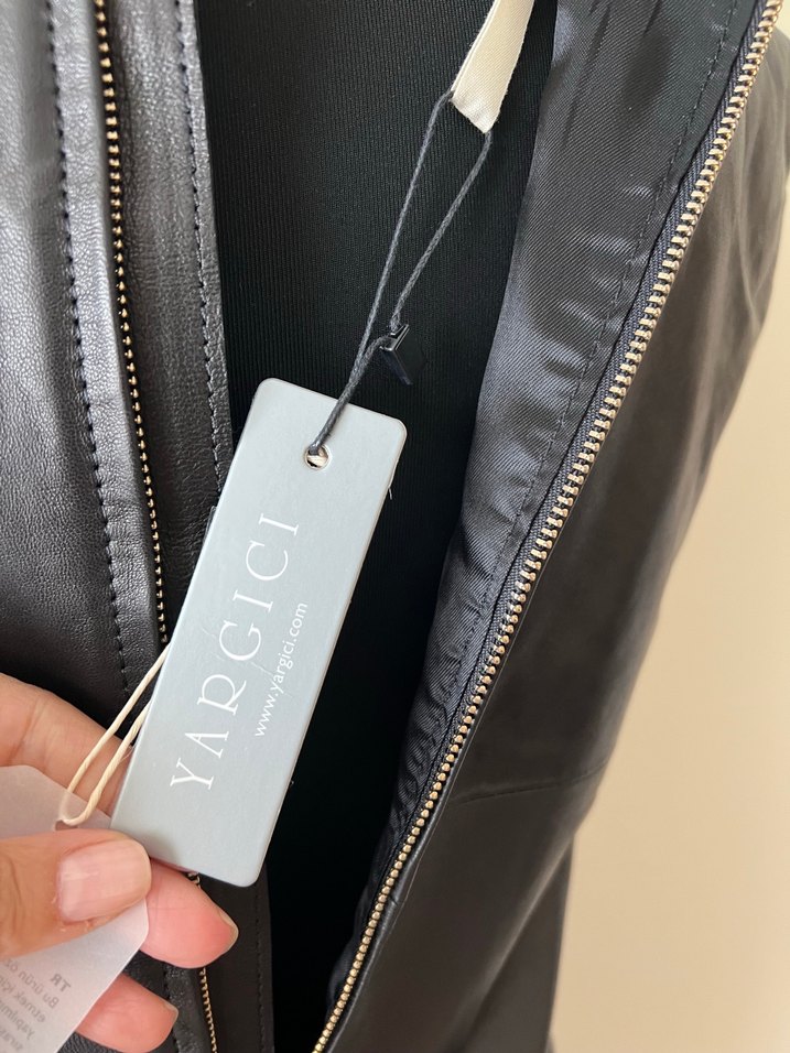 Yargıcı deri elbise - Görsel 5