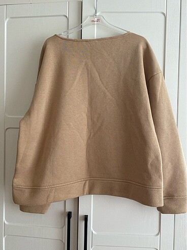 l Beden camel Renk Orijinal polo sweatshirt