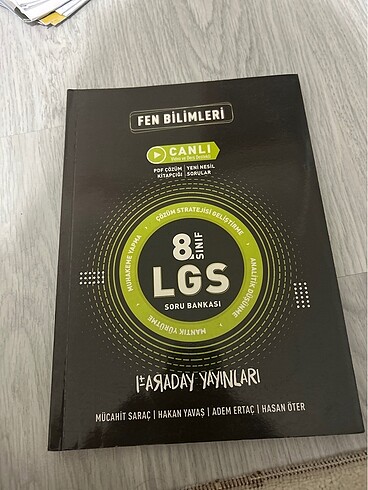 8. Sınıf fen bilimleri test kitabı