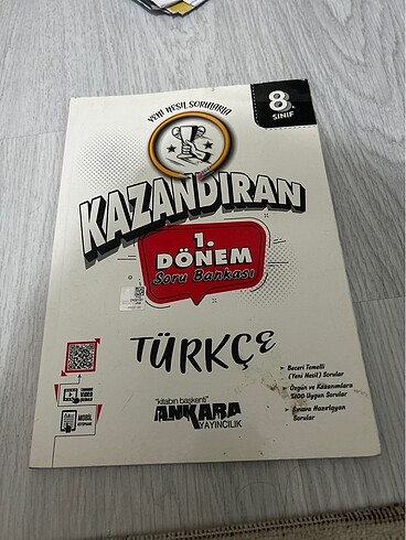 8. Sınıf Türkçe test kitabı