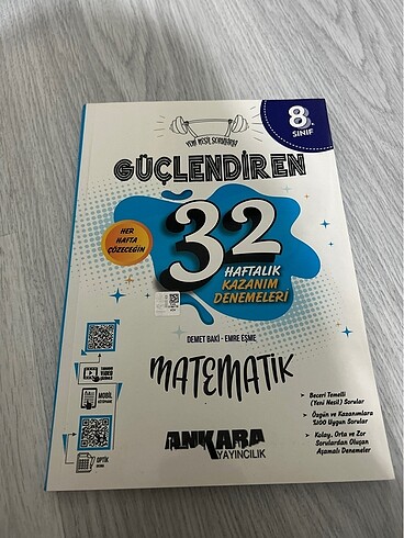 8. Sınıf matematik denemeleri 