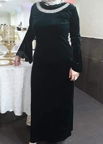 Kadife elbise