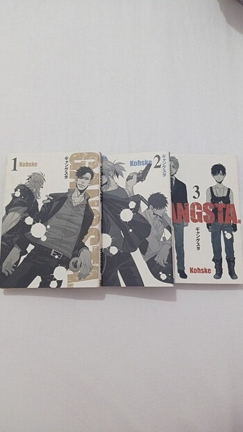 GANGSTA MANGA SET 1,2,3