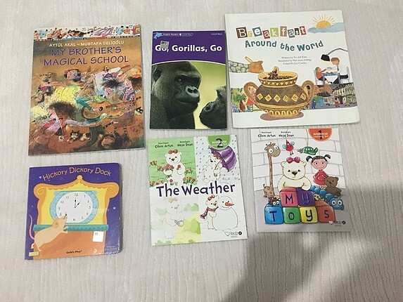 İngilizce çocuk kitapları REZERVE