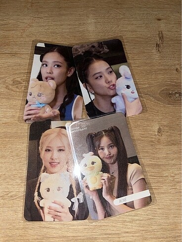 Blackpink peluş PC set