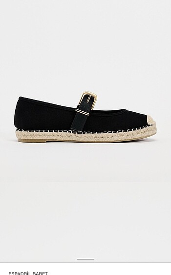 37 Beden siyah Renk Zara espadril