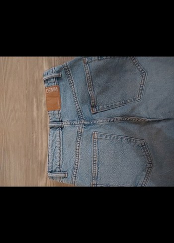 Bershka Mom Slim Kot Pantolon - Görsel 3