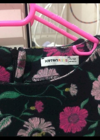 Koton Uzun Kollu Kız Elbisesi - Görsel 3