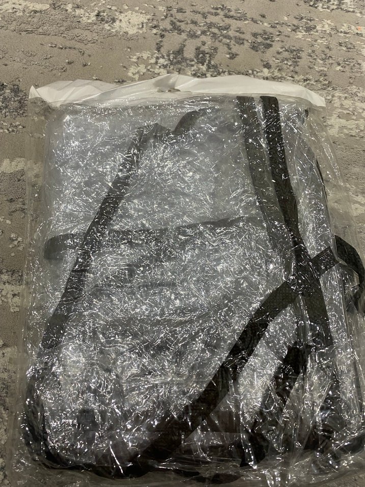 Baby Door Siyah Bebek Arabası Yağmurluğu - Görsel 2