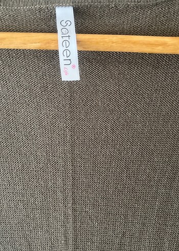 Uzun Kadın Triko Hırka - Görsel 3