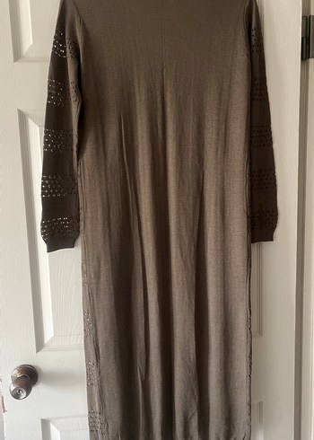 Uzun Kadın Triko Hırka - Görsel 2