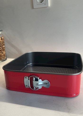 Cinmax 3 Parça Kırmızı Yapışmaz Kek Kalıbı - Görsel 3