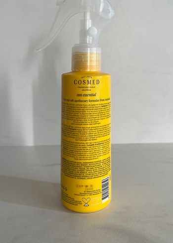 COSMED SPF 50 Güneş Koruyucu Losyon - Görsel 2