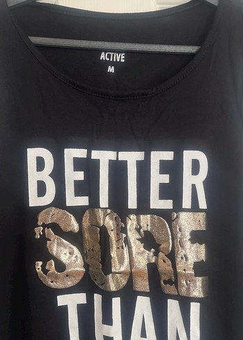 Siyah Payetli Spor Atlet - Görsel 2