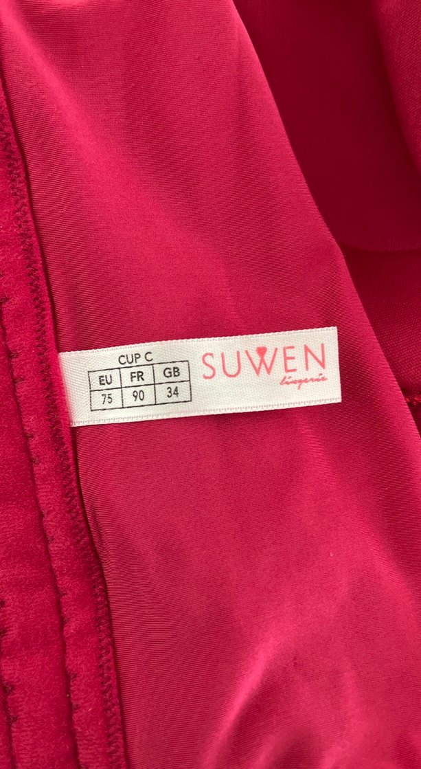 Bordo Vintage Gotik Dantelli Büstiyer - Görsel 5