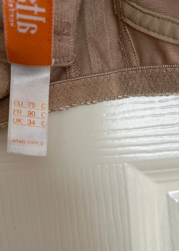 Bej Vintage Nakışlı Sütyen - Görsel 3