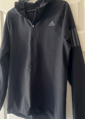 Adidas Adidas Siyah Fermuarlı Yüksek Yakalı Kadın Ceket