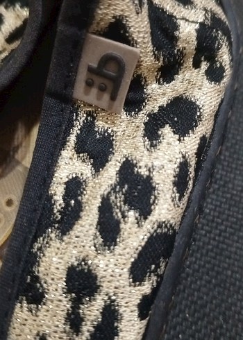 Kahverengi Leopar Desenli Kadın Platform Espadril - Görsel 6