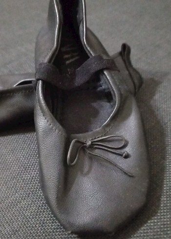 Kız Çocuk Siyah Gotik Tokalı Babet - Görsel 2