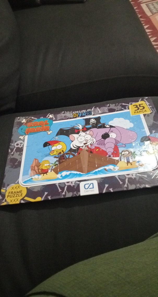 35 Parça Renkli Çocuk Puzzle - Görsel 2