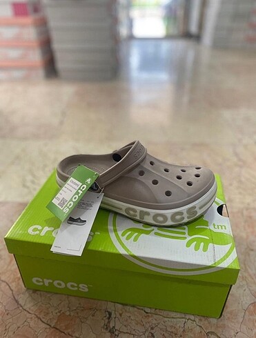 Vizon renk crocs