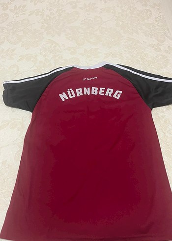 Bordo Erkek Kısa Kollu Spor Forma - Görsel 2