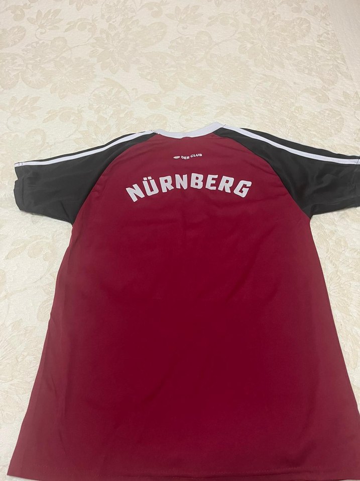 Bordo Erkek Kısa Kollu Spor Forma - Görsel 2