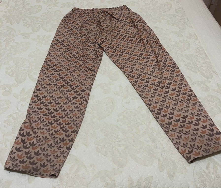 erkek  Kahverengi Yılan Desenli Eşofman Altı - Görsel 2