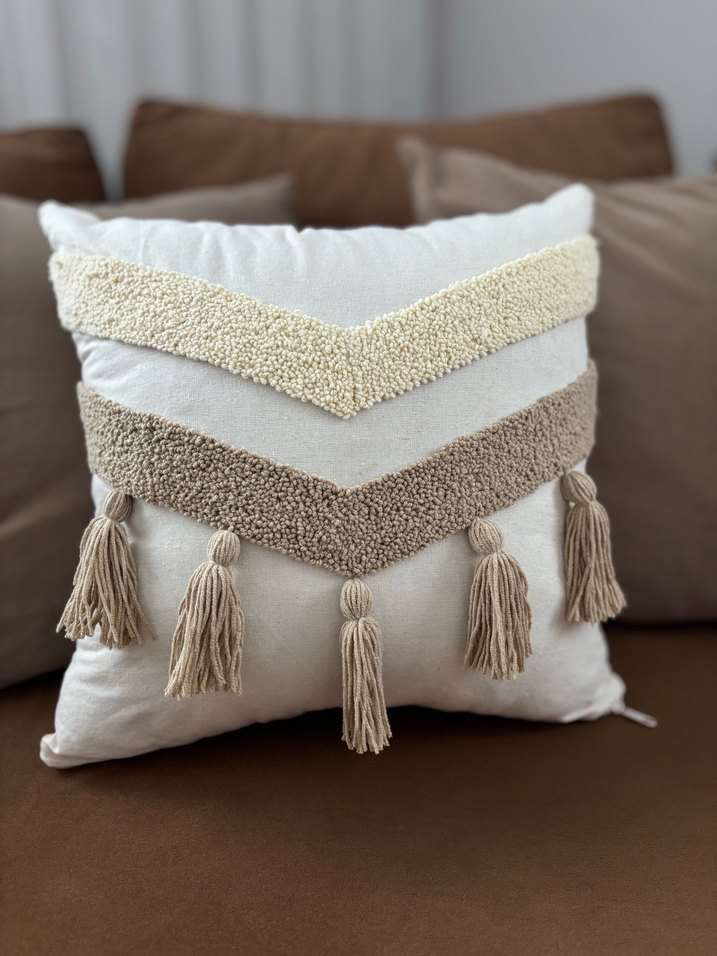 Punch bohem kırlent kılıfı - Görsel 2