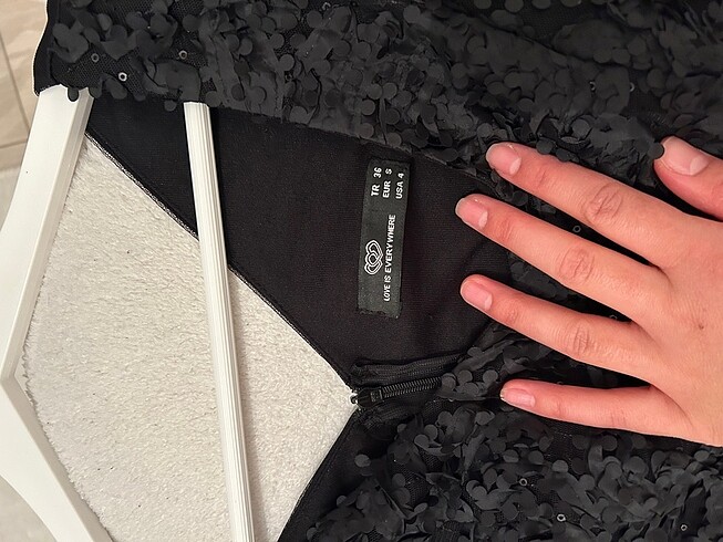 Uzun tül abiye - Görsel 6