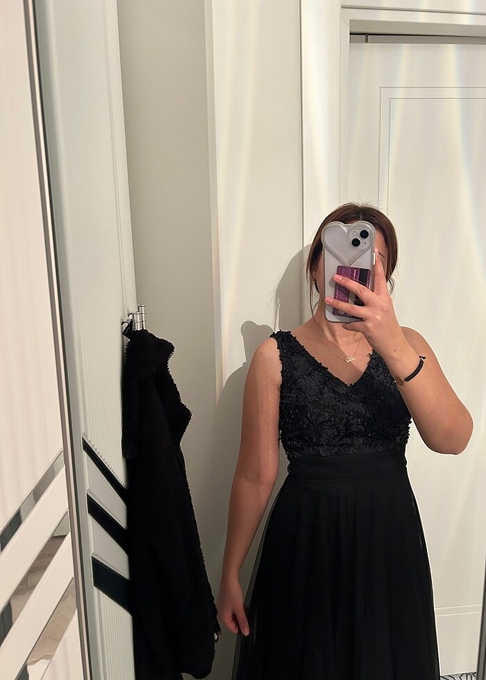 Uzun tül abiye - Görsel 3