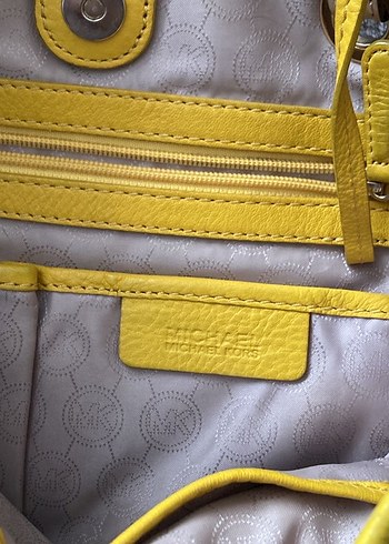 Michael Kors Michael Kors Sarı Deri Kadın Çanta
