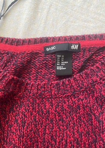 Bordo Örgü Salaş Kadın Kazak - Görsel 2