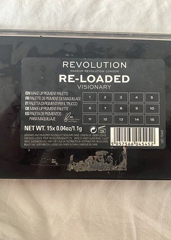 Koyu Mor Far Paleti 15 Renk - Görsel 3