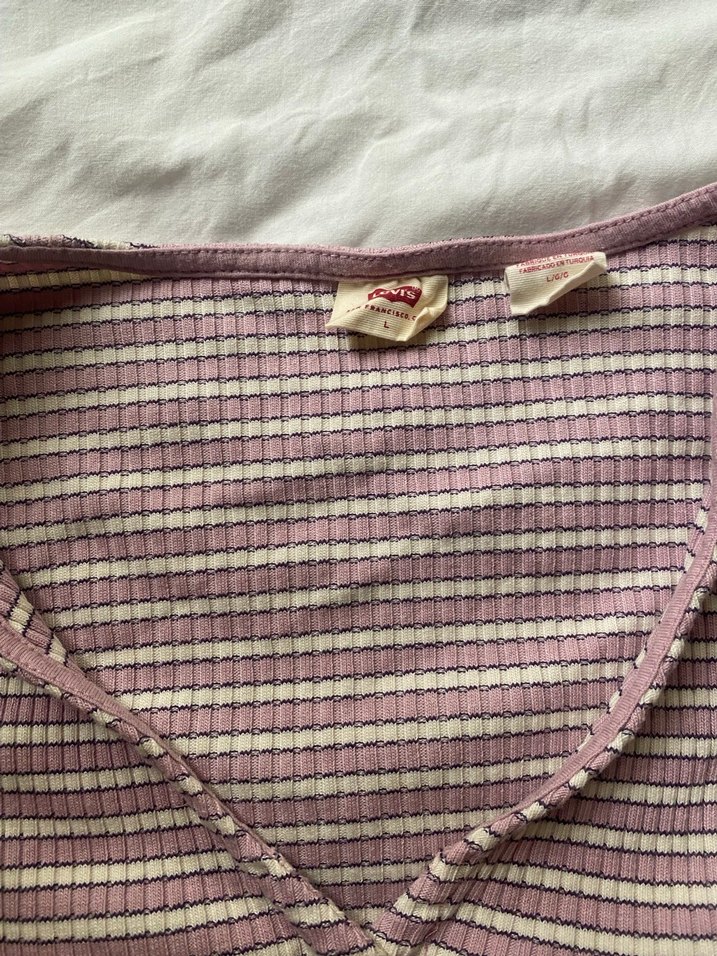 Mor Bağlama Desenli Uzun Kollu Kız Hırka - Görsel 2