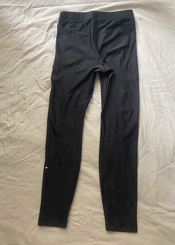 Siyah Fermuarlı Spor Tayt orjinal nike - Görsel 2