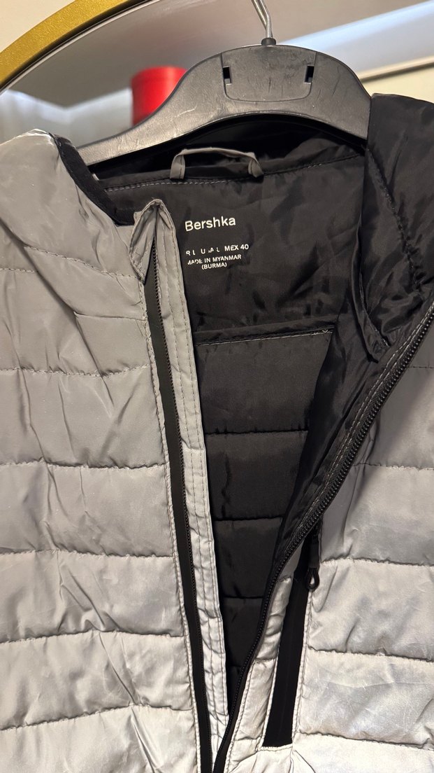 Gri Kapüşonlu Erkek Günlük Mont - Görsel 5