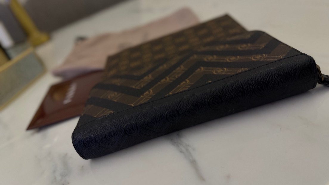 Vakko Kahverengi Deri Kadın Cüzdan - Görsel 4