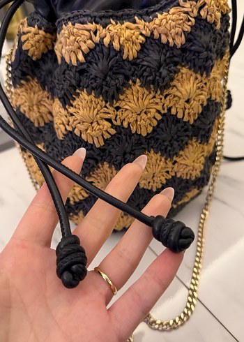 Zara Hasır çanta - Görsel 3