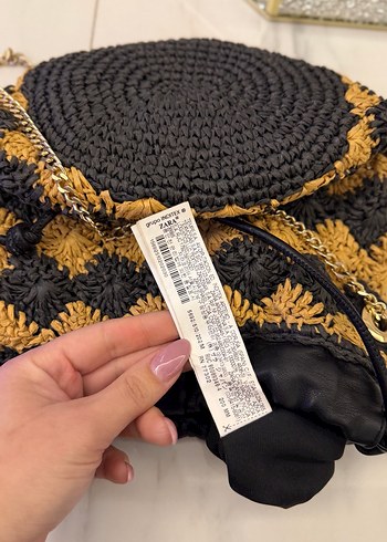 Zara Hasır çanta - Görsel 6