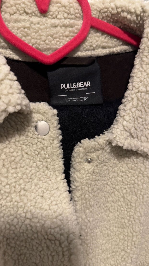 Pull&Bear kürklü ceket - Görsel 4