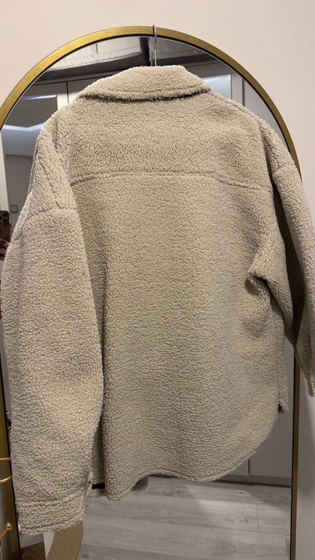 Pull&Bear kürklü ceket - Görsel 3