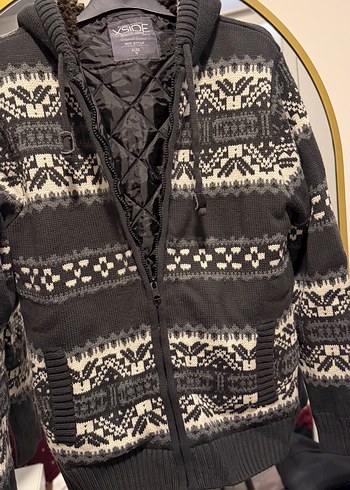 Örgü Kadın Kışlık Mont - Görsel 4